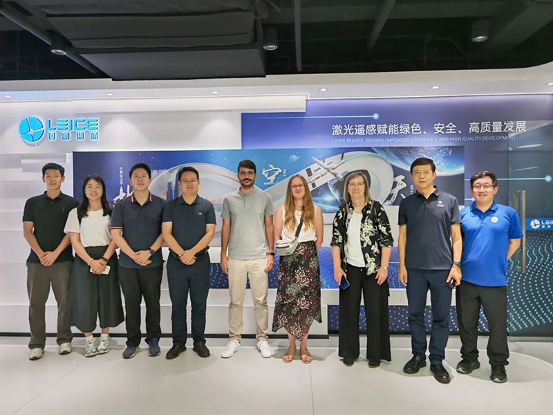 Ulla Wandinger, Senior Researcher of Leibniz Institute for Tropospheric Research, Germany, and her delegation visited LEICE.